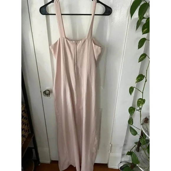 Vintage Women's size 12 Pink Maxi Dress - Picture 8 of 10